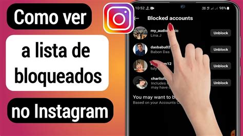 como ver bloqueados en instagram|See who you’ve blocked on Instagram and unblock them